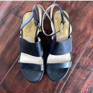 Michael Kors wedge sandals size 7